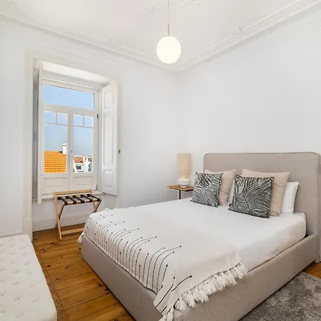 Whome Classic Beauty & Modern Retreat In Rato Lejlighed Lisboa